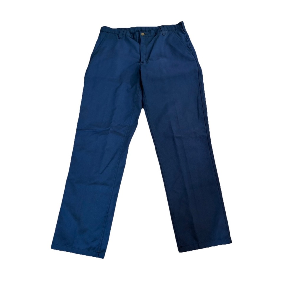 Workrite FR 2112 Work Pants Navy Blue Nomex Fire Resistant Sz 36 (34x32.5) CAT 1